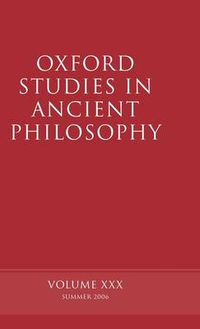 Cover image for Oxford Studies in Ancient Philosophy