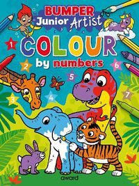 Cover image for Junior Artist Bumper Colour By Numbers