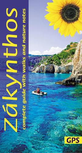 Cover image for Zakynthos: 4 car tours, nature notes, 22 long and short walks with GPS