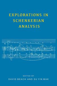 Cover image for Explorations in Schenkerian Analysis