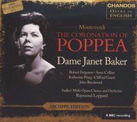 Cover image for Monteverdi The Coronation Of Poppea