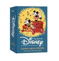 Cover image for The Art Of Disney: Classic Movie Posters100 Postcards