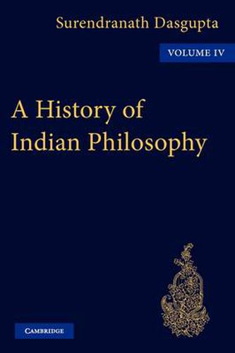 Cover image for A History of Indian Philosophy