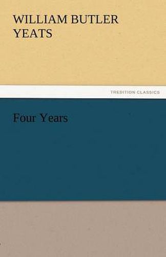 Cover image for Four Years