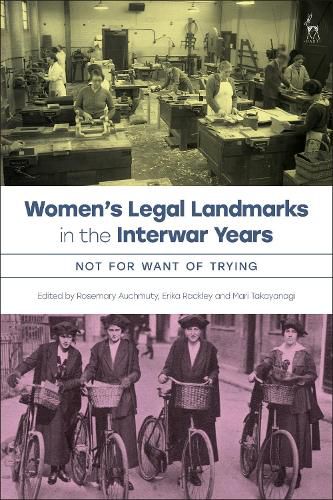 Cover image for Women's Legal Landmarks in the Interwar Years