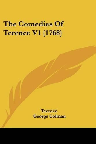 Cover image for The Comedies of Terence V1 (1768)