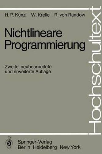 Nichtlineare Programmierung