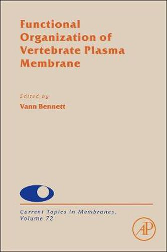 Cover image for Functional Organization of Vertebrate Plasma Membrane