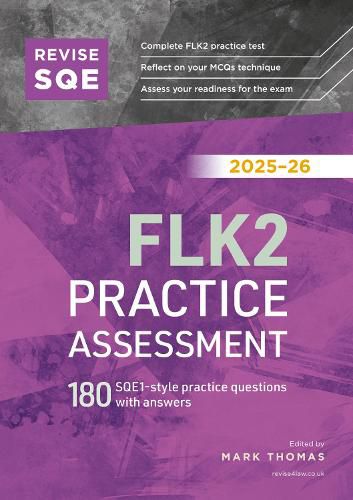 Cover image for Revise SQE FLK2 Practice Assessment 2025/26