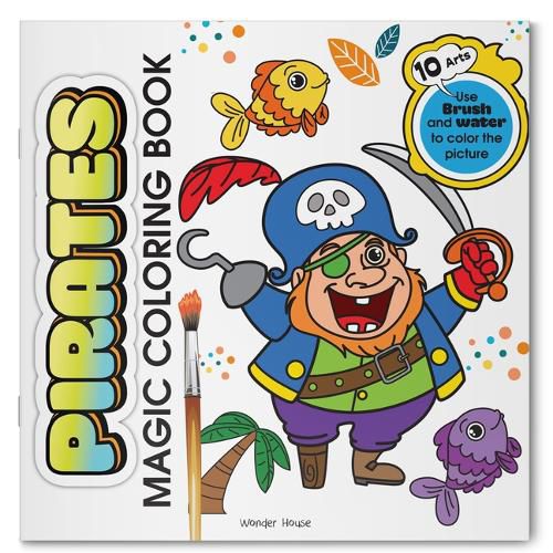 Cover image for Pirates Magic Coloring Book