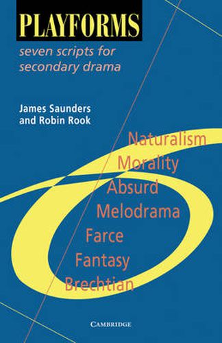 Cover image for Playforms: Seven Scripts for Secondary Drama