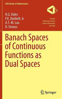 Cover image for Banach Spaces of Continuous Functions as Dual Spaces