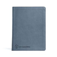 Cover image for CSB Life Counsel Bible, Slate Blue LeatherTouch, Indexed