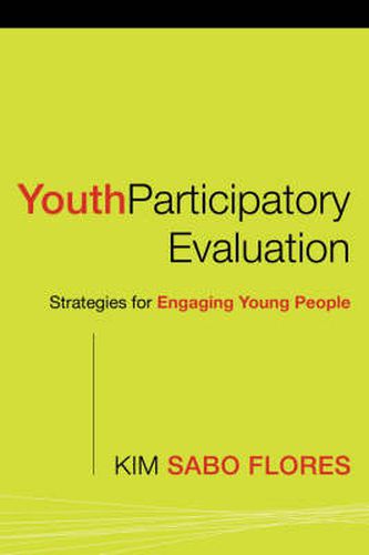 Cover image for Youth Participatory Evaluation: Strategies for Engaging Young People