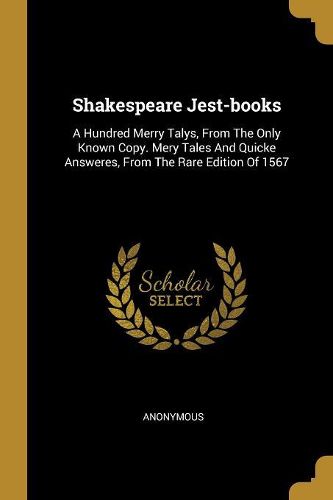 Cover image for Shakespeare Jest-books