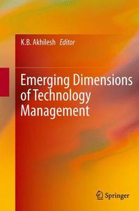 Cover image for Emerging Dimensions of Technology Management