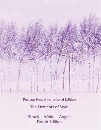 Cover image for Elements of Style, The: Pearson New International Edition