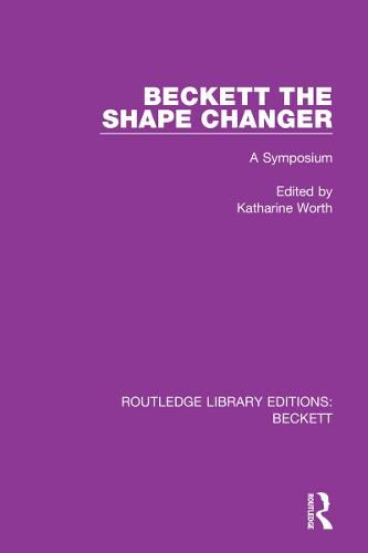 Cover image for Beckett the Shape Changer: A Symposium