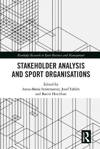 Cover image for Stakeholder Analysis and Sport Organisations