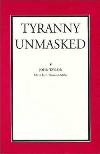 Cover image for Tyranny Unmasked