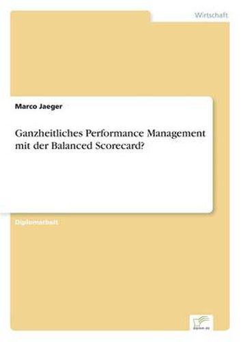 Cover image for Ganzheitliches Performance Management mit der Balanced Scorecard?