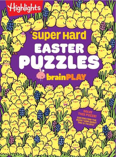 Cover image for Super Hard Easter Puzzles brainPLAY