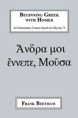 Cover image for Beginning Greek with Homer