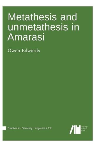 Cover image for Metathesis and unmetathesis in Amarasi