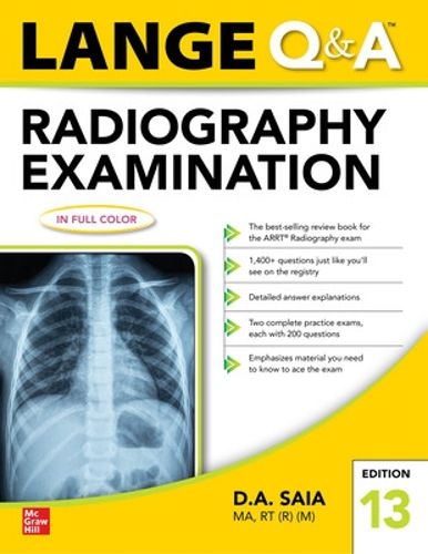 Cover image for Lange Q & A Radiography Examination, Thirteenth Edition