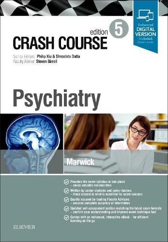 Cover image for Crash Course Psychiatry