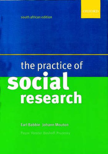 Cover image for Practice of Business and Social Research