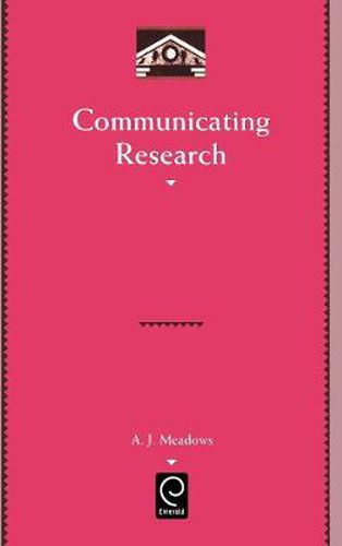 Cover image for Communicating Research