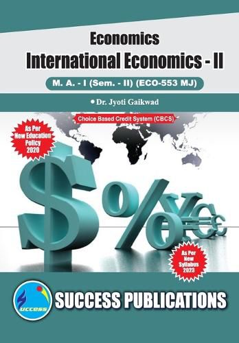 Cover image for International Economcis -II, First Year, M.A, Sem-II-English