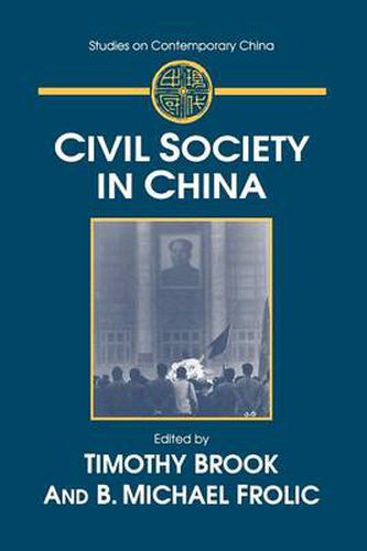 Cover image for Civil Society in China