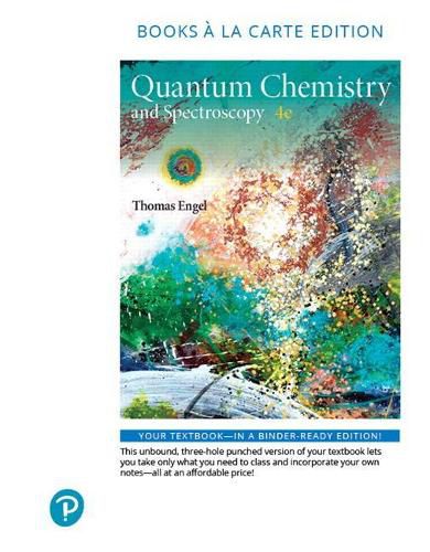 Cover image for Physical Chemistry: Quantum Chemistry and Spectroscopy