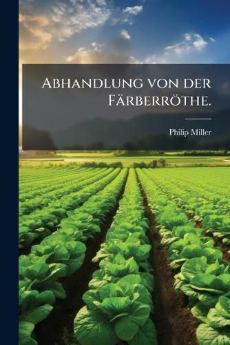 Cover image for Abhandlung Von Der F Rberr the