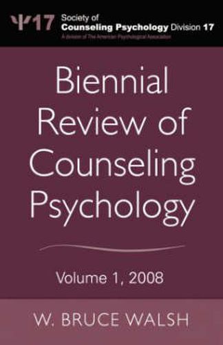 Cover image for Biennial Review of Counseling Psychology: Volume 1, 2008