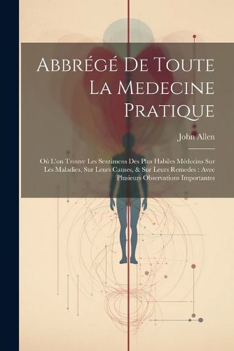 Cover image for Abbrege De Toute La Medecine Pratique