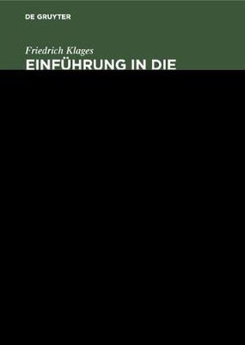 Cover image for Einfuhrung in die organische Chemie