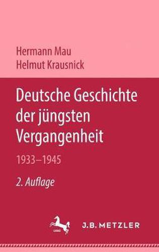 Cover image for Deutsche Geschichte der jungsten Vergangenheit 1933-1945