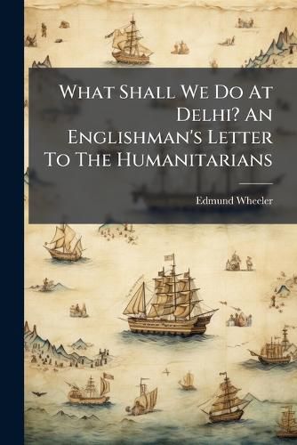 Cover image for What Shall We Do at Delhi? an Englishman's Letter to the Humanitarians