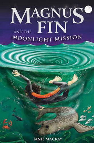 Cover image for Magnus Fin and the Moonlight Mission