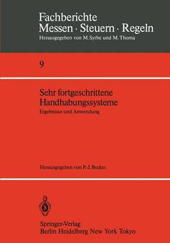 Cover image for Sehr Fortgeschrittene Handhabungssysteme