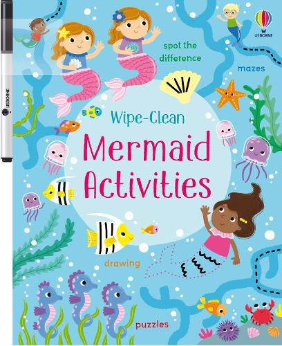 Cover image for Wipe-Clean Mermaid Activities