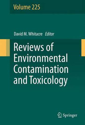 Cover image for Reviews of Environmental Contamination and Toxicology Volume 225