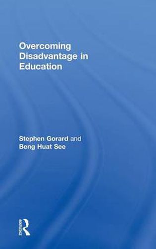 Cover image for Overcoming Disadvantage in Education