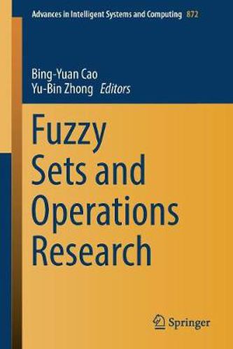 Cover image for Fuzzy Sets and Operations Research