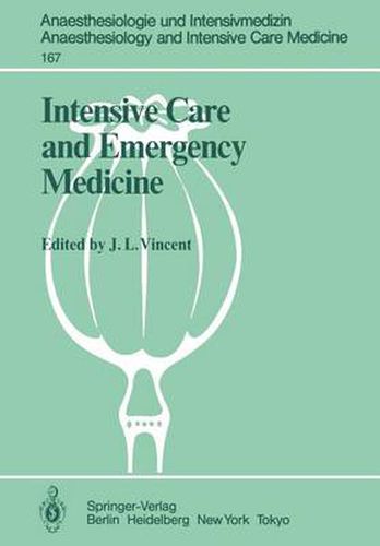 Intensive Care and Emergency Medicine: 4th International Symposium