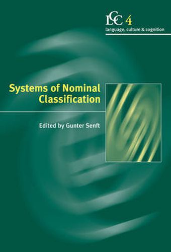 Cover image for Systems of Nominal Classification