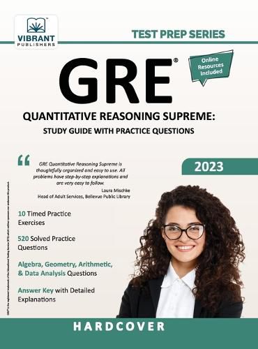 Cover image for GRE Quantitative Reasoning Supreme: Study Guide with Practice Questions